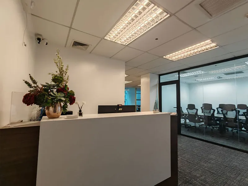 vOffice center at SunTree Tower, Ortigas Center, Pasig