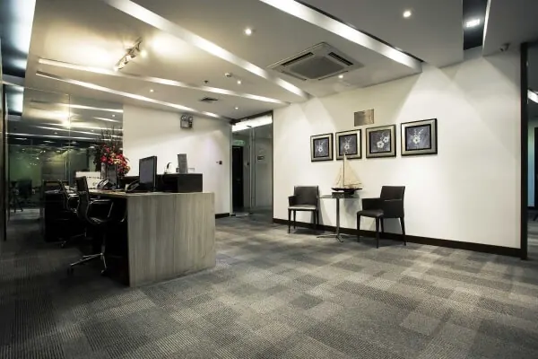 Reception at vOffice Fort Legend Tower, BGC