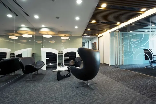 Lounge at vOffice One Global Place, BGC